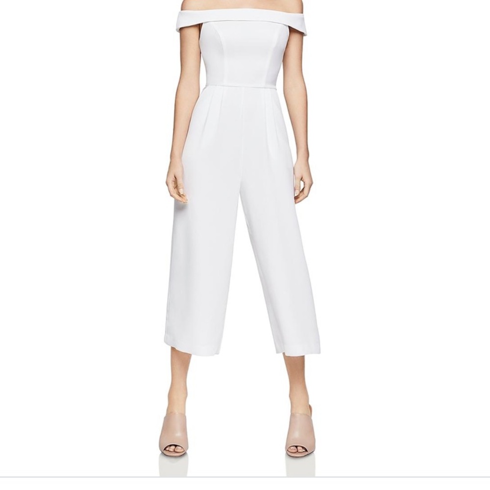 NWT BCBG Generation Ivory Jumpsuit BRIDAL